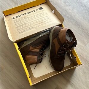 Carhartt Brown and Tan Men's Boots